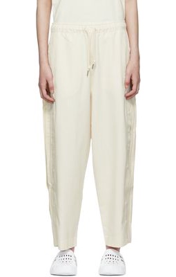 adidas Originals Off-White Recycled Polyester Lounge Pants
