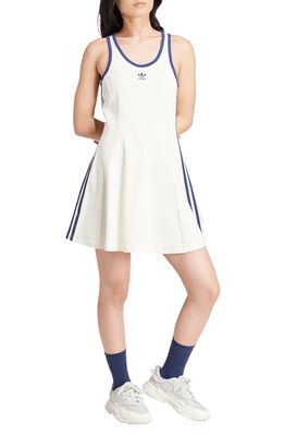 adidas Originals Originals Tank Dress in Off White