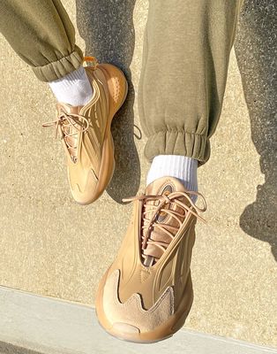 adidas Originals Ozrah sneakers in color drench beige-Brown