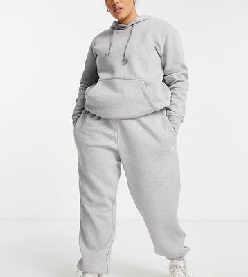 adidas Originals Plus essential sweatpants in gray