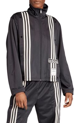 adidas Originals Recycled Polyester Track Jacket in Black