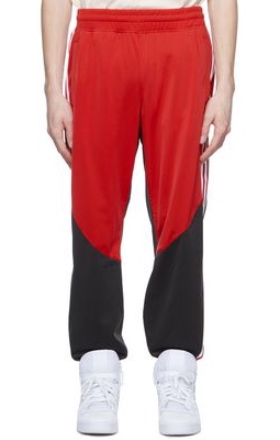adidas Originals Red & Black SST Lounge Pants