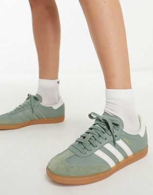 adidas Originals Samba sneakers in green