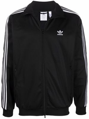 adidas Originals three-stripe zipped jacket - Black