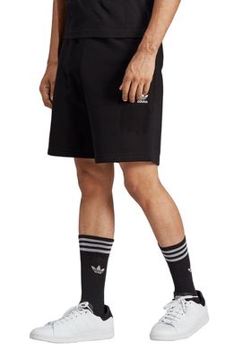 adidas Originals Trefoil Essentials Shorts in Black