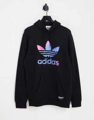 adidas Originals Trefoil Series hoodie in black