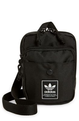 adidas Originals Utility Festival 3.0 Recycled Polyester Crossbody Bag in Black