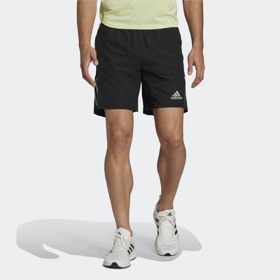 adidas Own the Run Shorts Black M 9" Mens