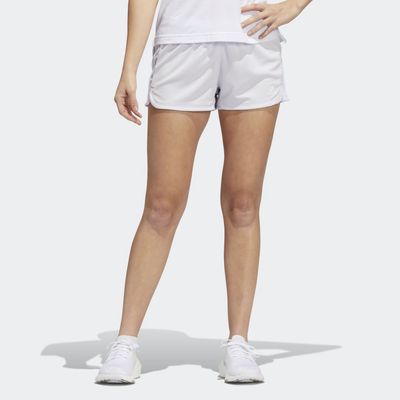 adidas Pacer 3-Stripes Knit Shorts Dash Grey L Womens