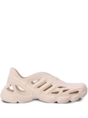 adidas perforated-design slip-on sneakers - Neutrals