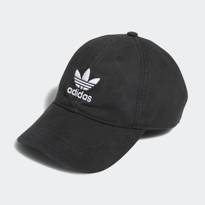 adidas Relaxed Strap-Back Hat Black