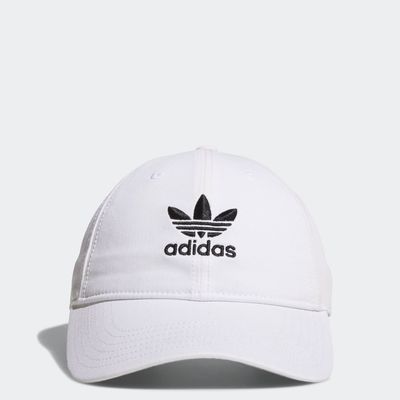 adidas Relaxed Strap-Back Hat White