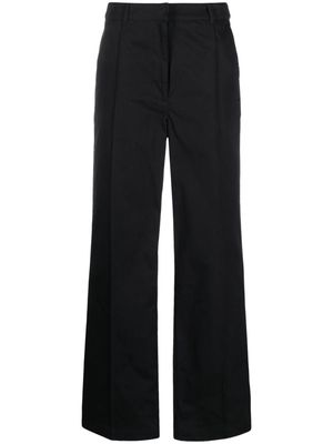 adidas seam-detail chino trousers - Black