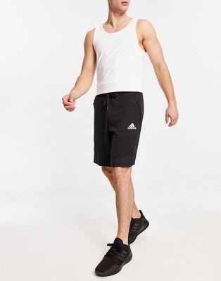 adidas Sportswear Game and Go 10 inch shorts in black