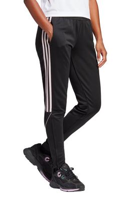 adidas Sportswear Tiro Track Pants in Black/Clear Pink