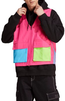 ADIDAS SPORTSWEAR Utility Vest in Shock Pink