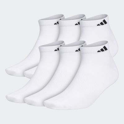adidas Superlite Low-Cut Socks 6 Pairs White L