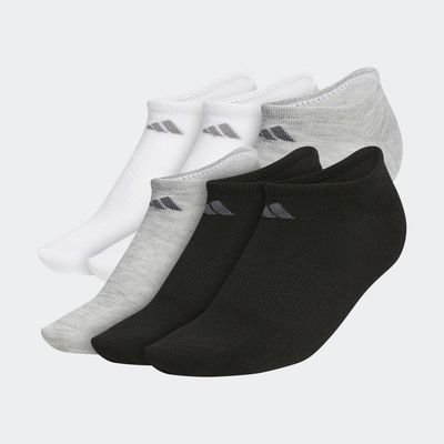 adidas Superlite No-Show Socks 6 Pairs Multicolor M