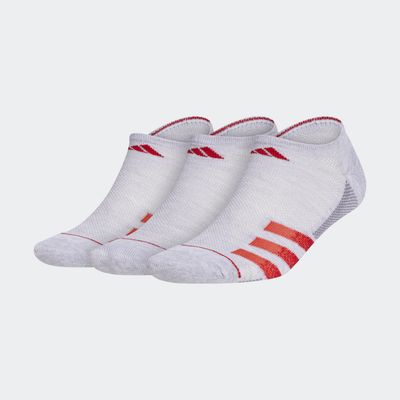 adidas Superlite Stripe No-Show Socks 3 Pairs Multicolor L