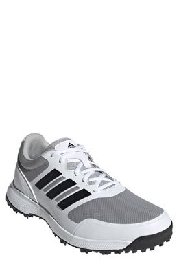 adidas Tech Response Golf Shoe in White/Core Black/Grey Two