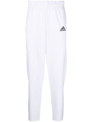 adidas Tennis logo-print track pants - White