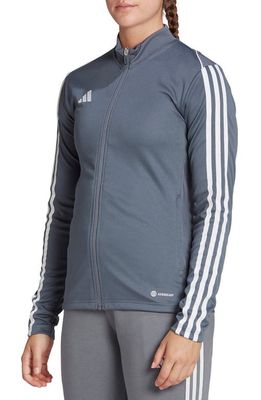 adidas Tiro 23 League Recycled Polyester Soccer Jacket in Team Onix