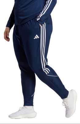 adidas Tiro 23 Recycled Polyester Soccer Pants in Team Navy Blue