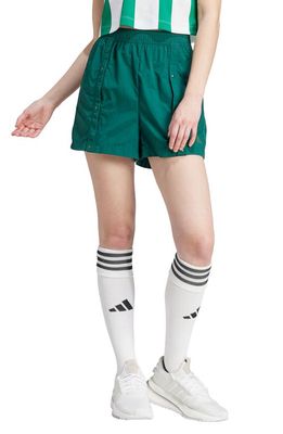 adidas Tiro Snap Shorts in Collegiate Green