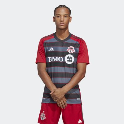 adidas Toronto FC 23/24 Home Jersey Solid Grey S Mens