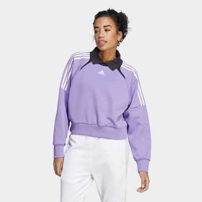 adidas Track Sweatshirt Violet Fusion XS Womens