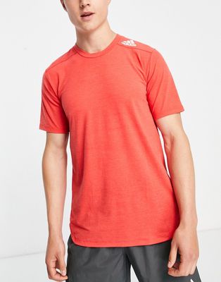adidas Training Design for Training t-shirt in red