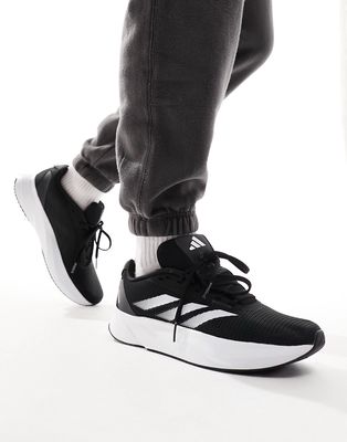 adidas Training Duramo sneakers in black and white