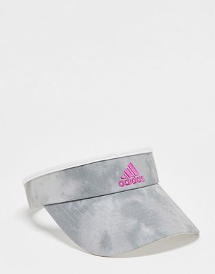 adidas Training superlite 2 visor cap in gray wash
