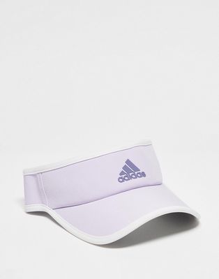 adidas Training superlite 2 visor cap in purple