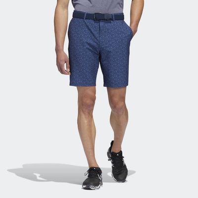 adidas Ultimate365 Nine-Inch Printed Golf Shorts Collegiate Navy 40" Mens