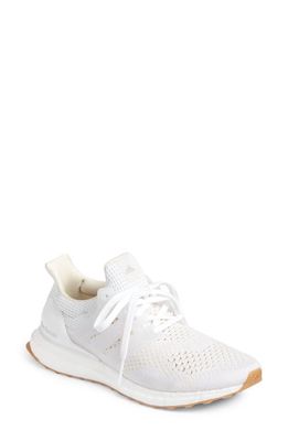 adidas UltraBoost 1.0 DNA Running Sneaker in White/White/Silver Metallic