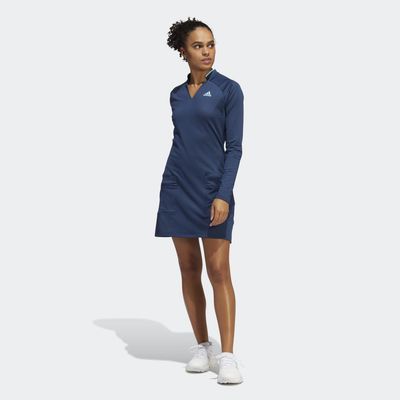 adidas Warp Knit Golf Dress Crew Navy M Womens