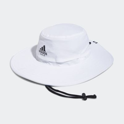 adidas Wide-Brim Golf Sun Hat White L/XL