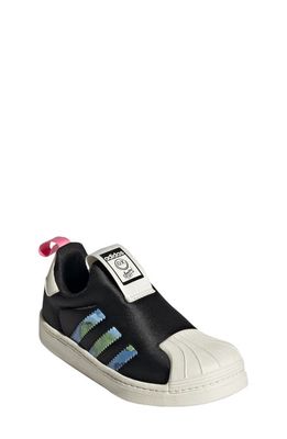 adidas x André Saraiva Kids' Superstar 360 Sneaker in Black/Cream White/Black
