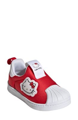 adidas x Hello Kitty Superstar 360 Kids' Sneaker in Vivid Red/White/Black