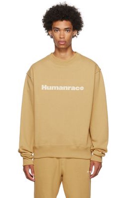adidas x Humanrace by Pharrell Williams Tan Humanrace Basics Sweatshirt