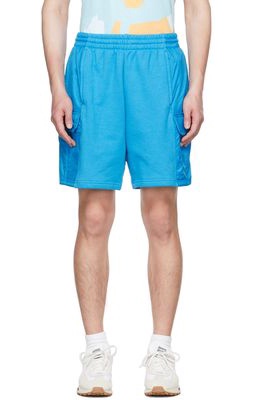 adidas x IVY PARK Blue Cotton Shorts
