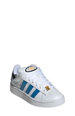 adidas x James Jarvis Kids' Campus 00s Sneaker in White/Bright Blue/Black