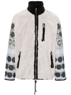 adidas x SFTM fleece jacket - Neutrals
