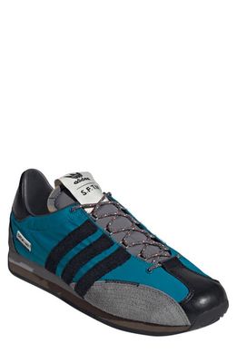 Adidas x Song For the Mute Country OG Sneaker in Active Teal/Core Black/Ash