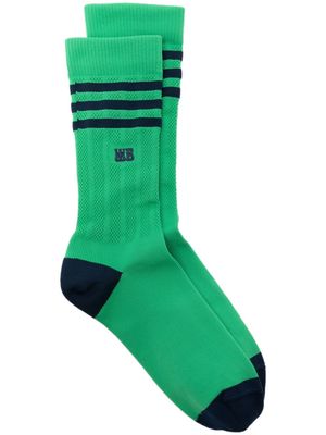 adidas x Wales Bonner colour-block socks - Green