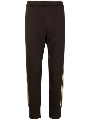 adidas x Wales Bonner knitted track pants - Brown