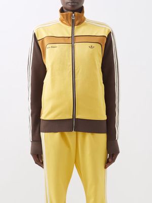 Adidas X Wales Bonner - Wb Recycled-fibre Blend Track Jacket - Womens - Yellow