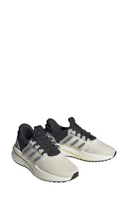 adidas X_PLR Boost Running Shoes in Chalk White/Black/Off White