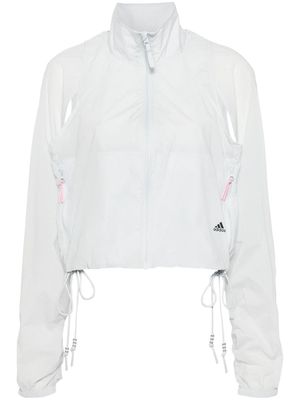 adidas xRui Zhou cut-out detail jacket - Blue